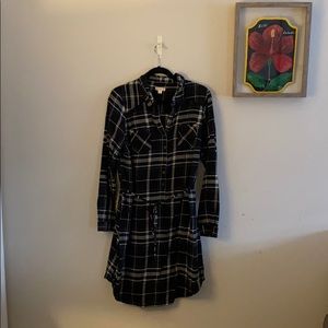 Plaid flannel Merona dress